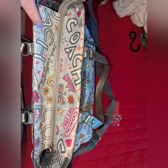 Coach Poppy Butterfly Baby Bag - Picture 10 of 12